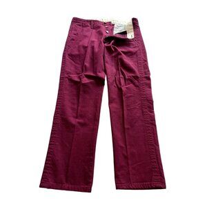 Epaulet Vintage Straight Leg Jeans in Berry Stain